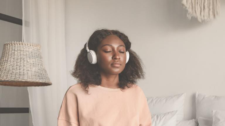 Music for Mental Health Listening on Headphones